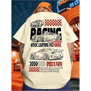 🆕Brand New - Men's Black Beige Summer Tops T Shirts